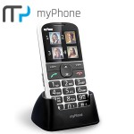 Bemutató mobiltelefon myPhone HALO 2 mobiltelefon időseknek fehér (nincs magyar nyelv)